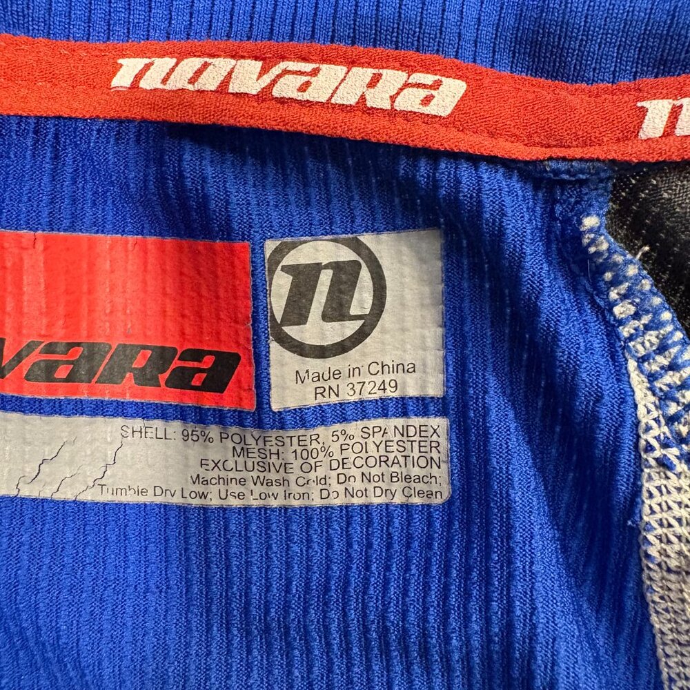 Novara Men’s Cycling Jersey – Blue & Gray Short Sleeve Zip-Up - Picture 4 of 7